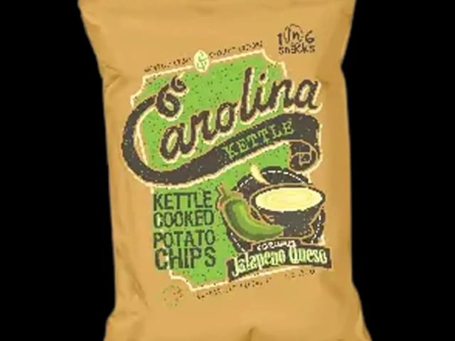 Carolina Kettle - Chips Cozumel Jalapeno Queso.